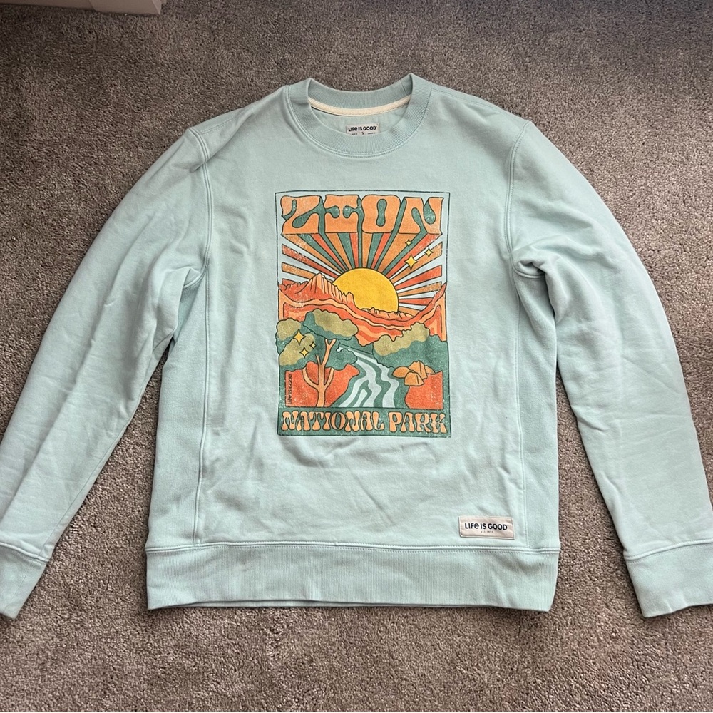 Life Is Good Zion Crewneck